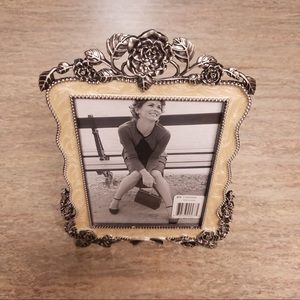 NIB Victorian enamels. Cream rose